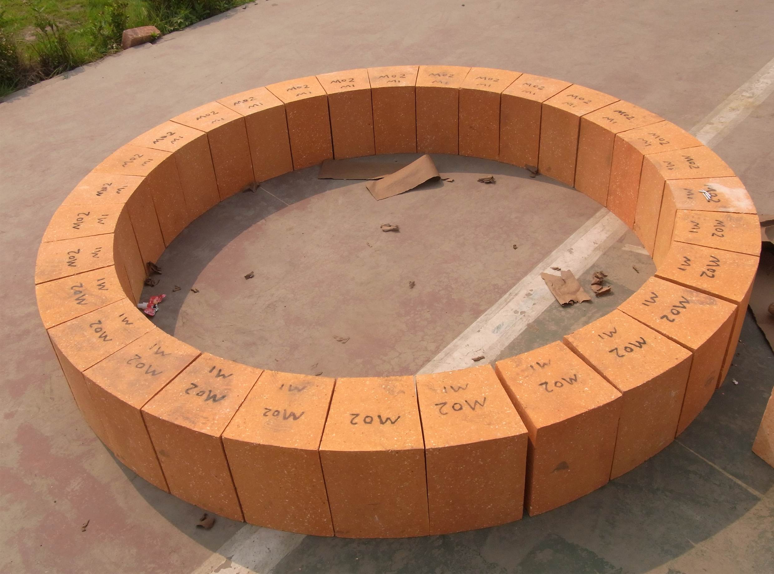 Chamotte fire brick refractory brick for coke oven KA35